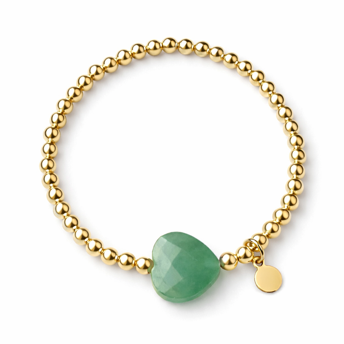 Symbols Heart Bracelet Aventurine