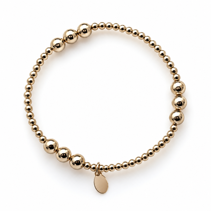 Essential Triple Gold Bracelet