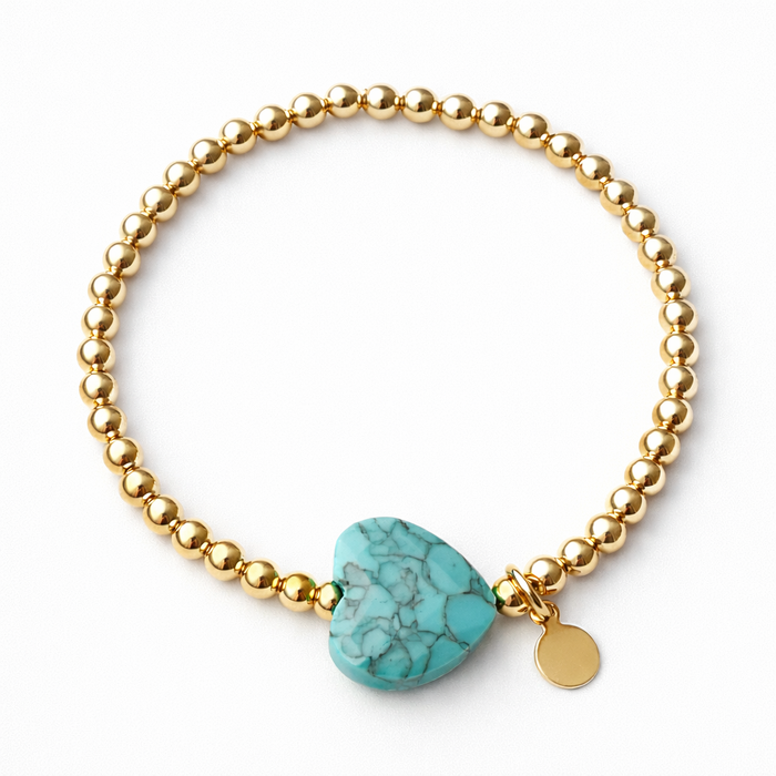 Symbols Heart Bracelet Turquoise