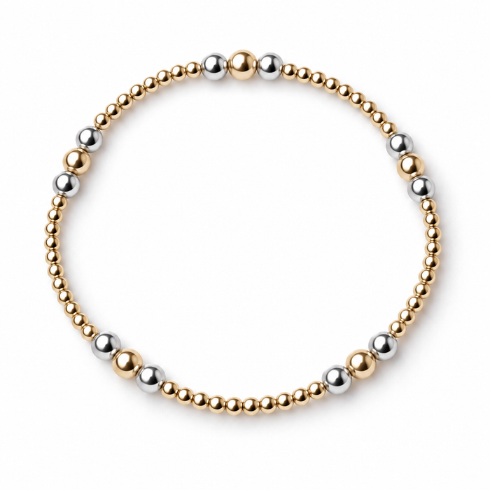 Essential Bicolor Bracelet 2.5 mm & 4 mm