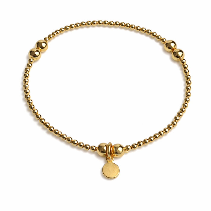 Essential Gold Beads Bracelet 2.5 mm