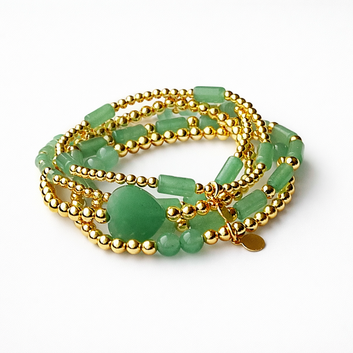 Essential Aventurine Trio Bracelet