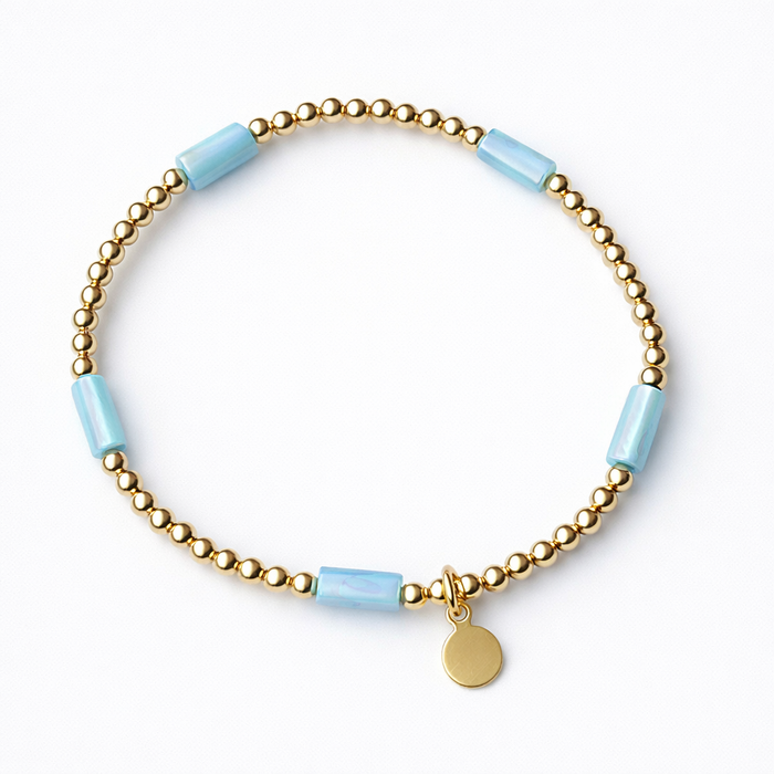 Essential Sky Blue  Bar Bracelet