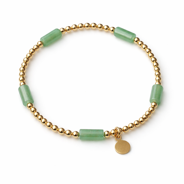 Essential Aventurine  Bar Bracelet